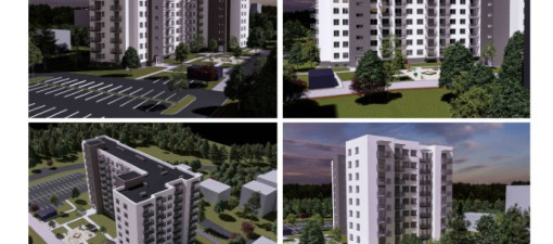 Lublin podpisał umowę na 99 mieszkań komunalnych przy ul. Wrońskiej 5. Budynek ma być gotowy latem 2028 roku